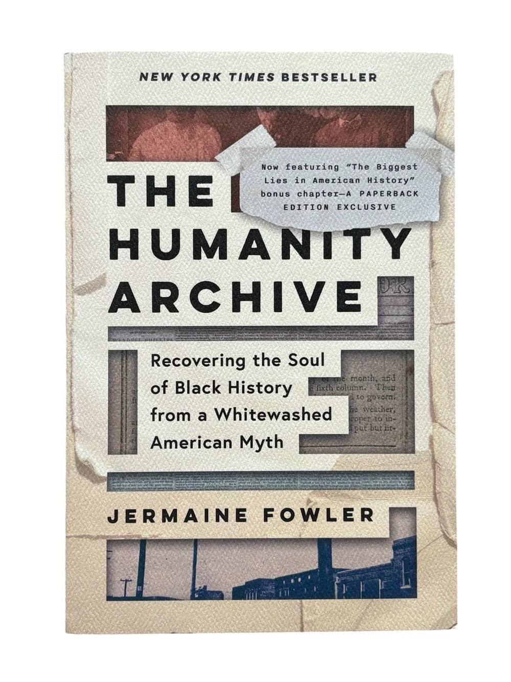 The Humanity Archive by Jermaine Fowler - Paperback edition